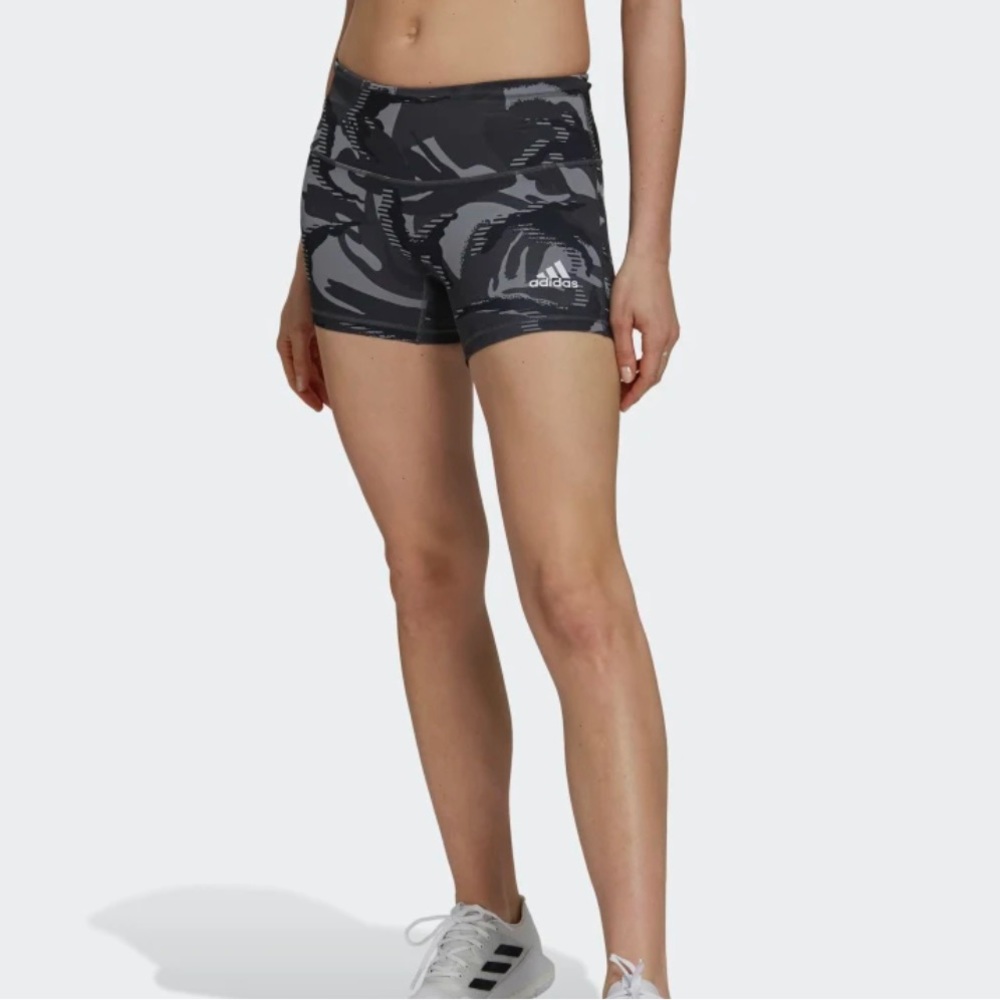 4-INCH CAMO SHORT TIGHTS (Grey)
